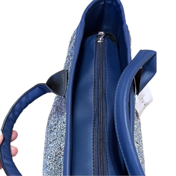 Chain Monogram Canvas Tote Bag / shoulder bag / handbag - Picture 5 of 7